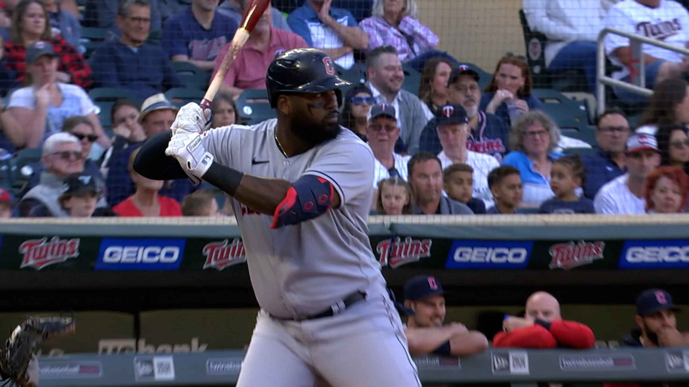 Franmil Reyes, sencillo empujador.