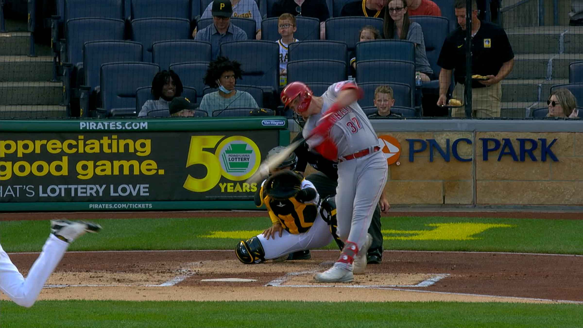 Tyler Stephenson's RBI single, 05/12/2022