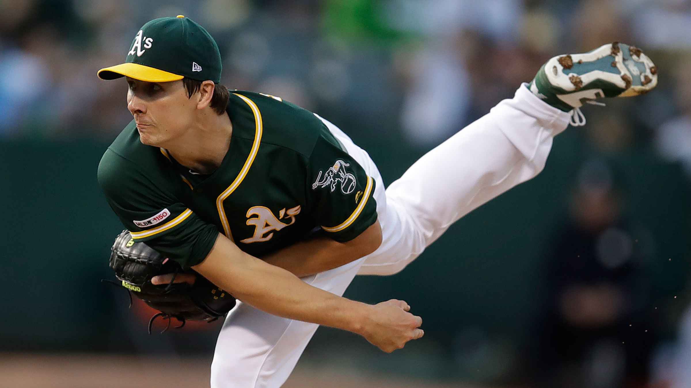 Homer Bailey, Oakland A's top Seattle Mariners