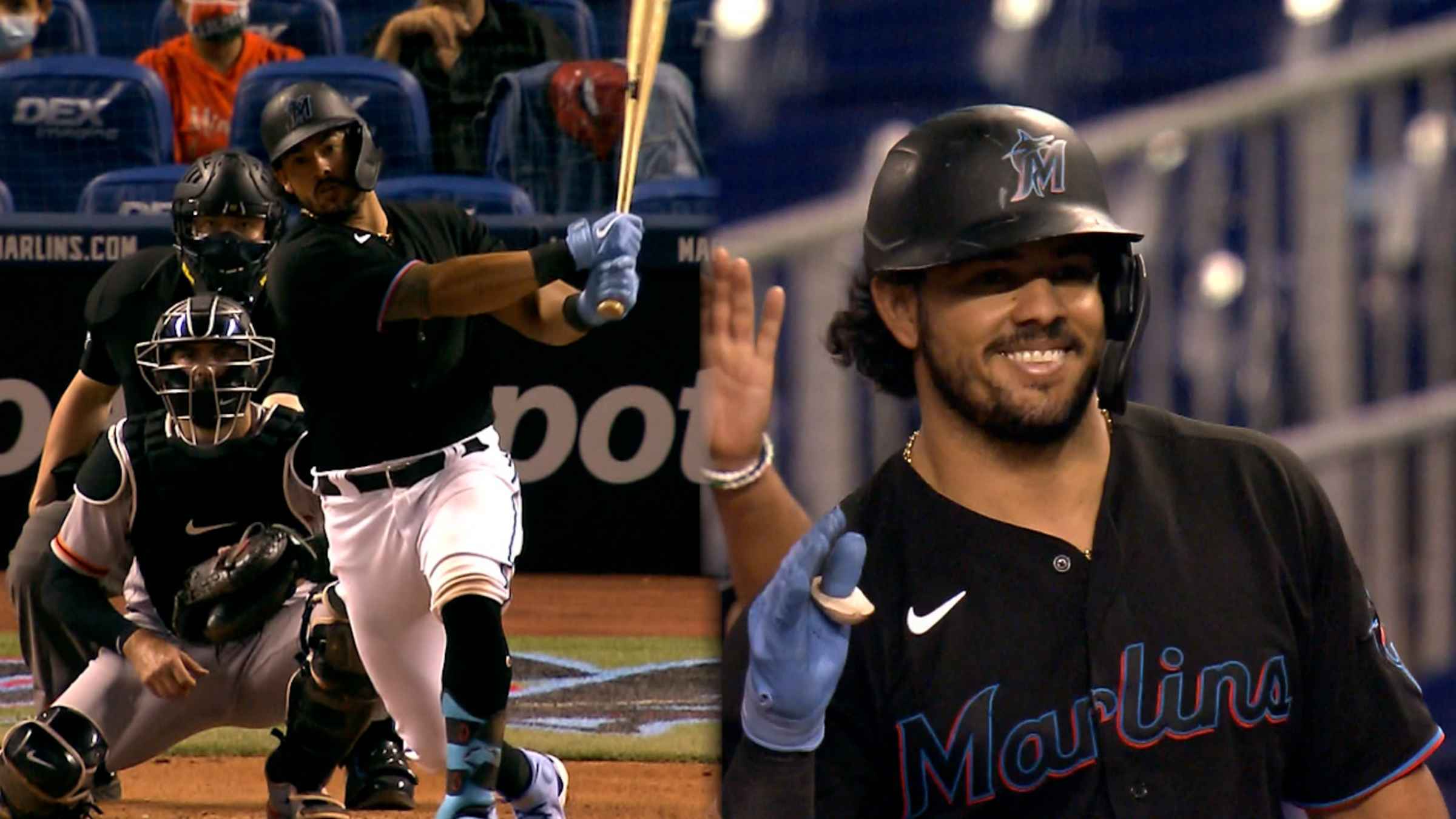 Alfaro walks off the Diamondbacks with an RBI hit in the 9th! r