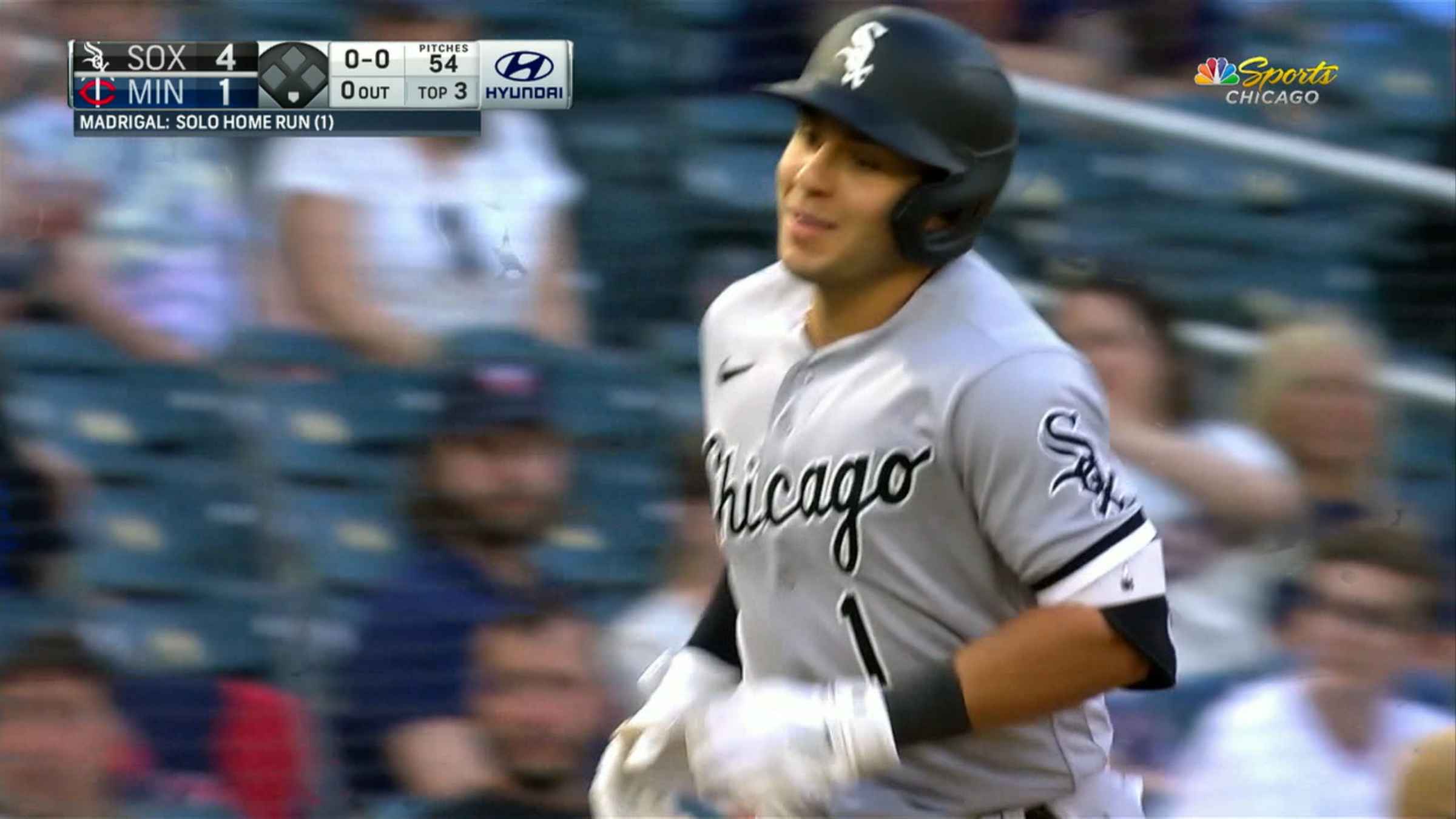 Nick Madrigal's solo homer (1), 06/30/2023