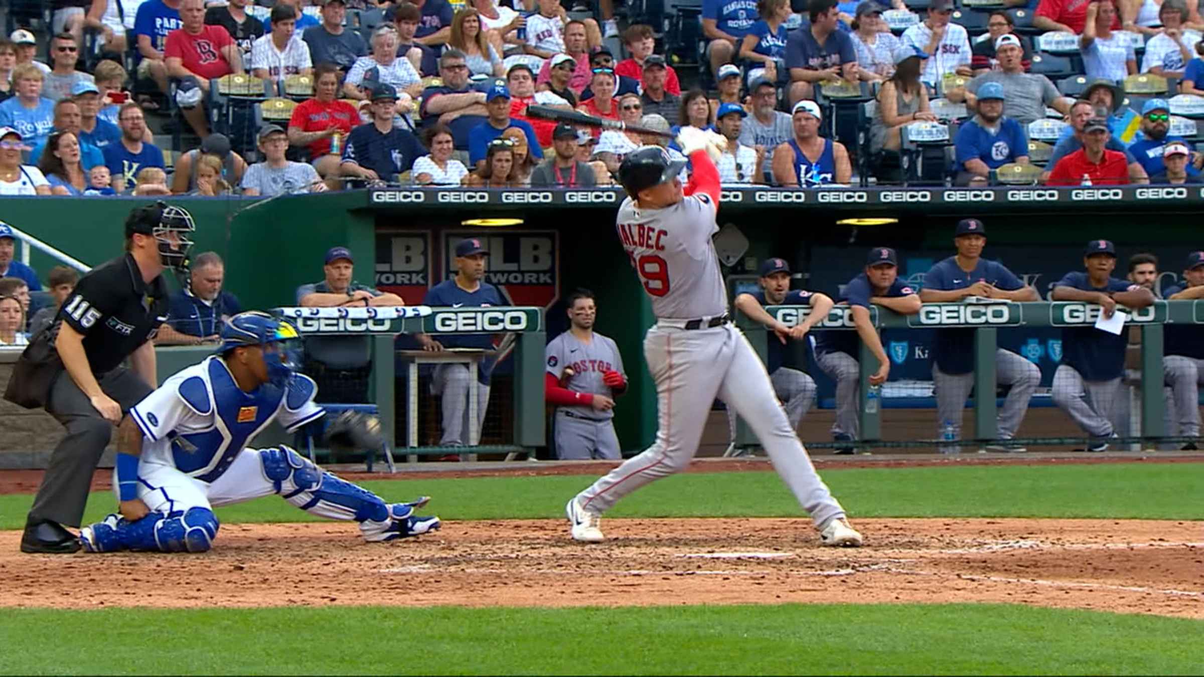 Watch: Bobby Dalbec hits the first Spring Training Homer of 2022