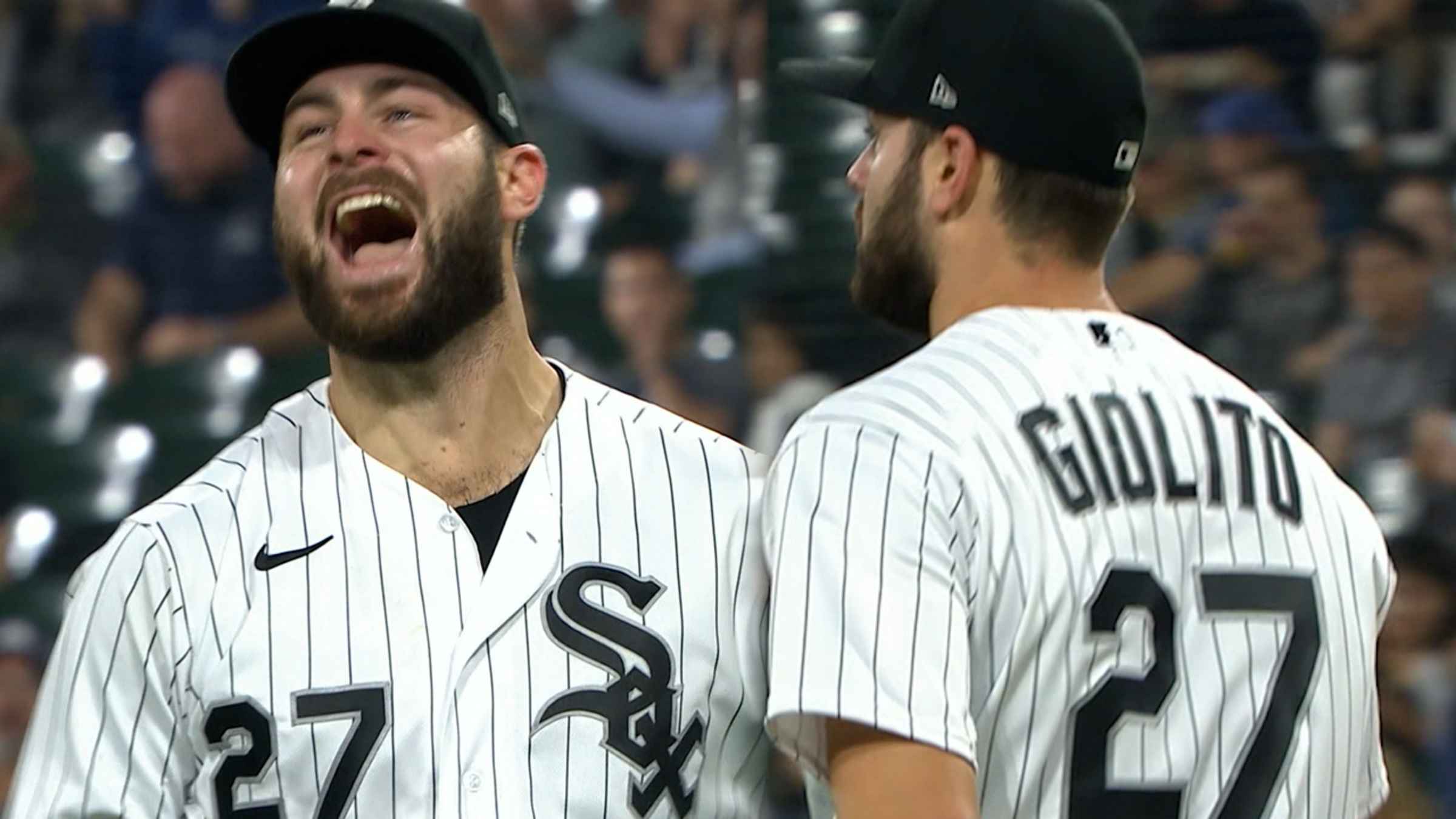 Lucas Giolito K's seven, 04/27/2021