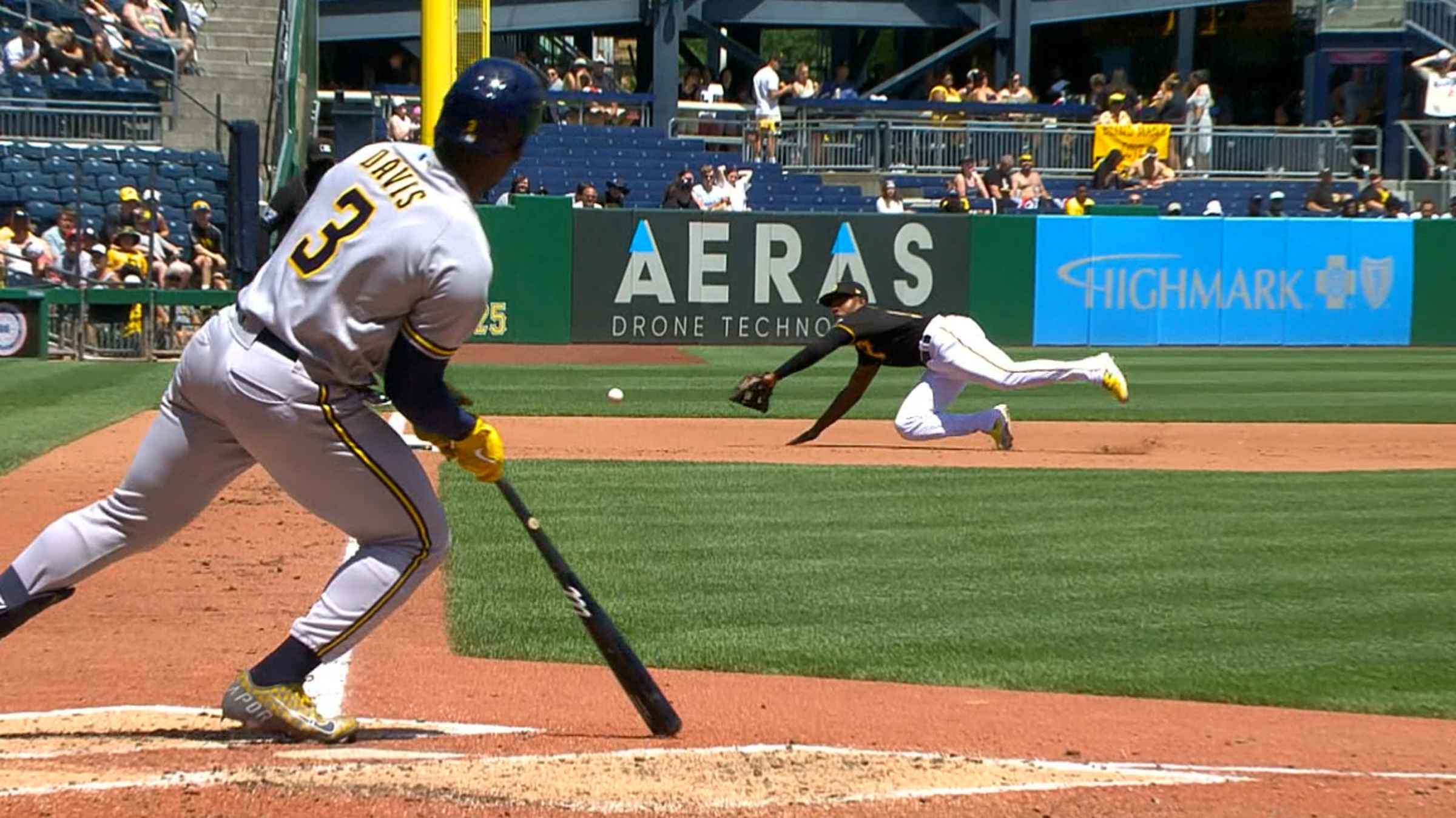 Ke'Bryan Hayes' diving stop, 07/03/2022