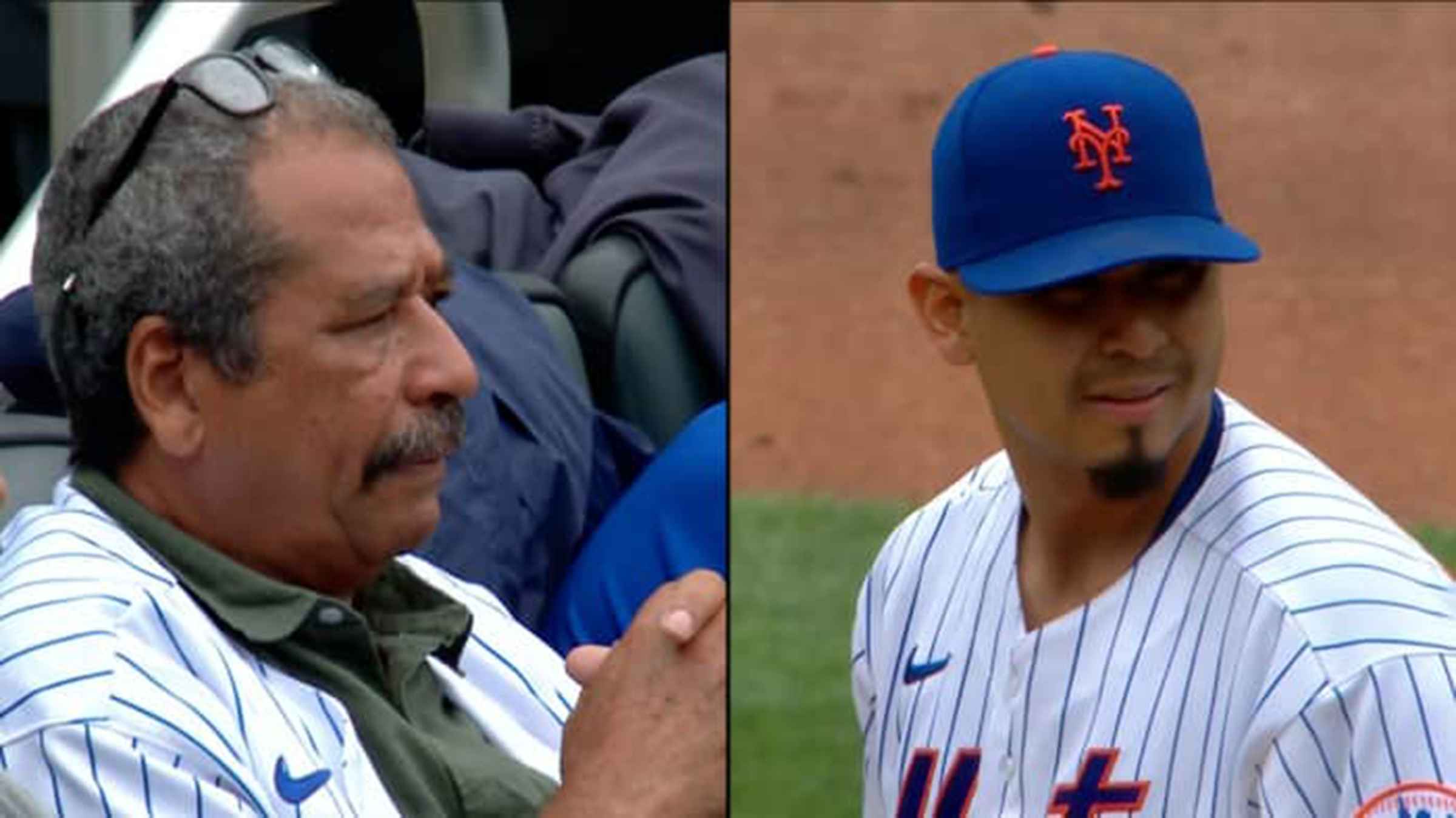 NY Mets Carlos Carrasco shares on emotional start with father in crowd