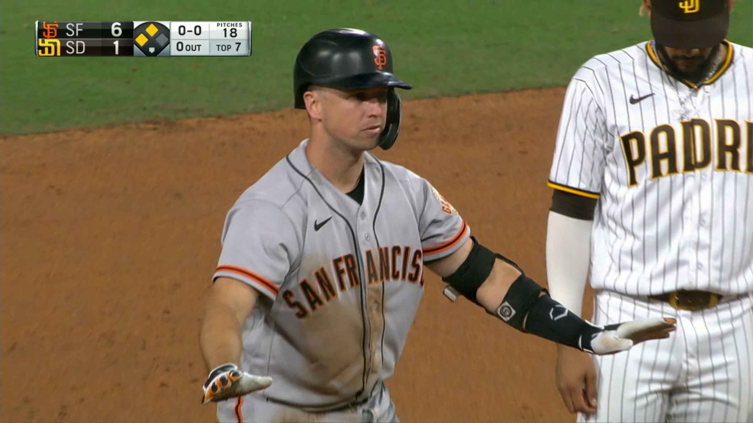 Buster Posey's 4-hit day, 09/22/2021