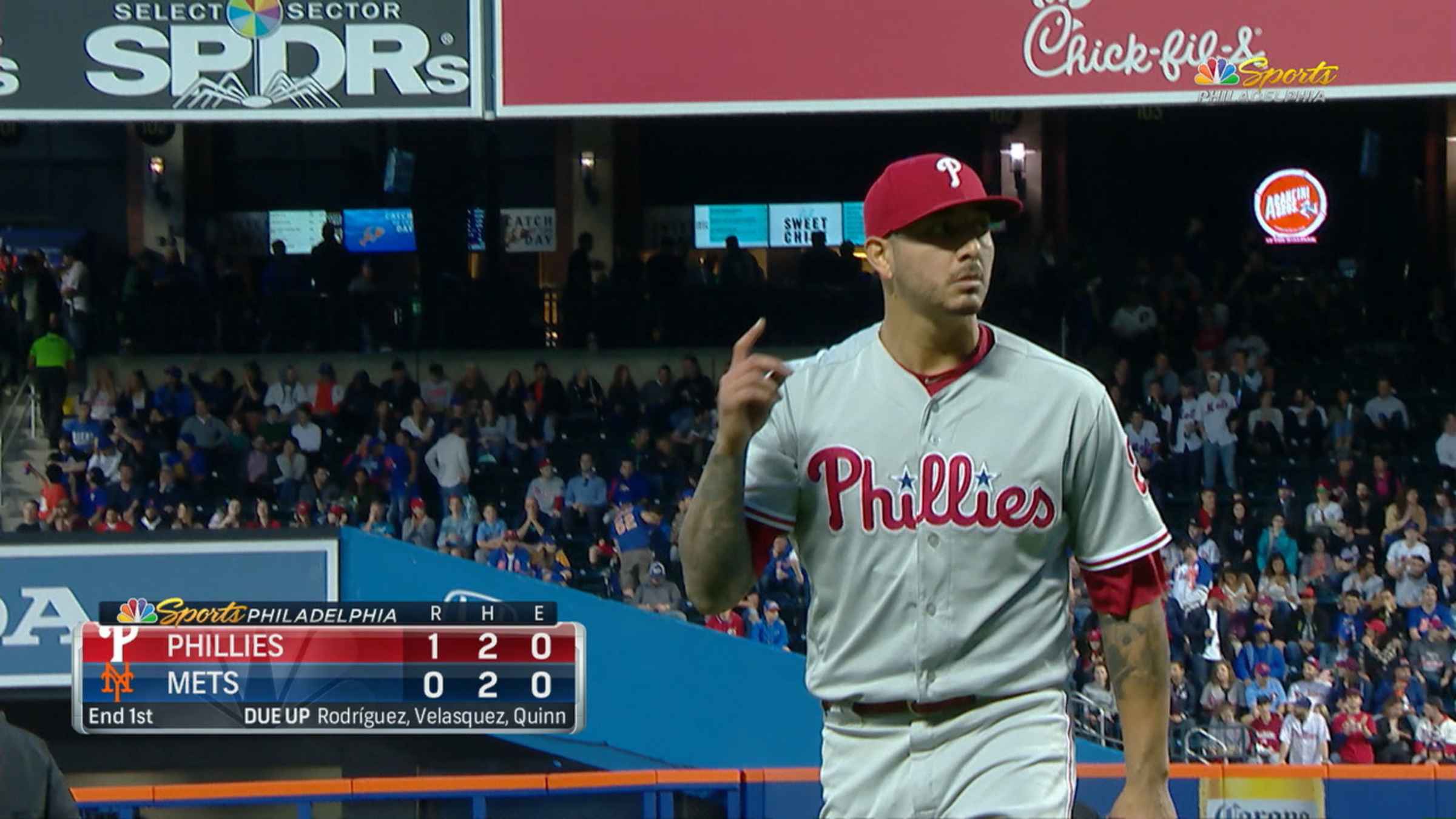 Hoskins homers off Rhame, 04/24/2019