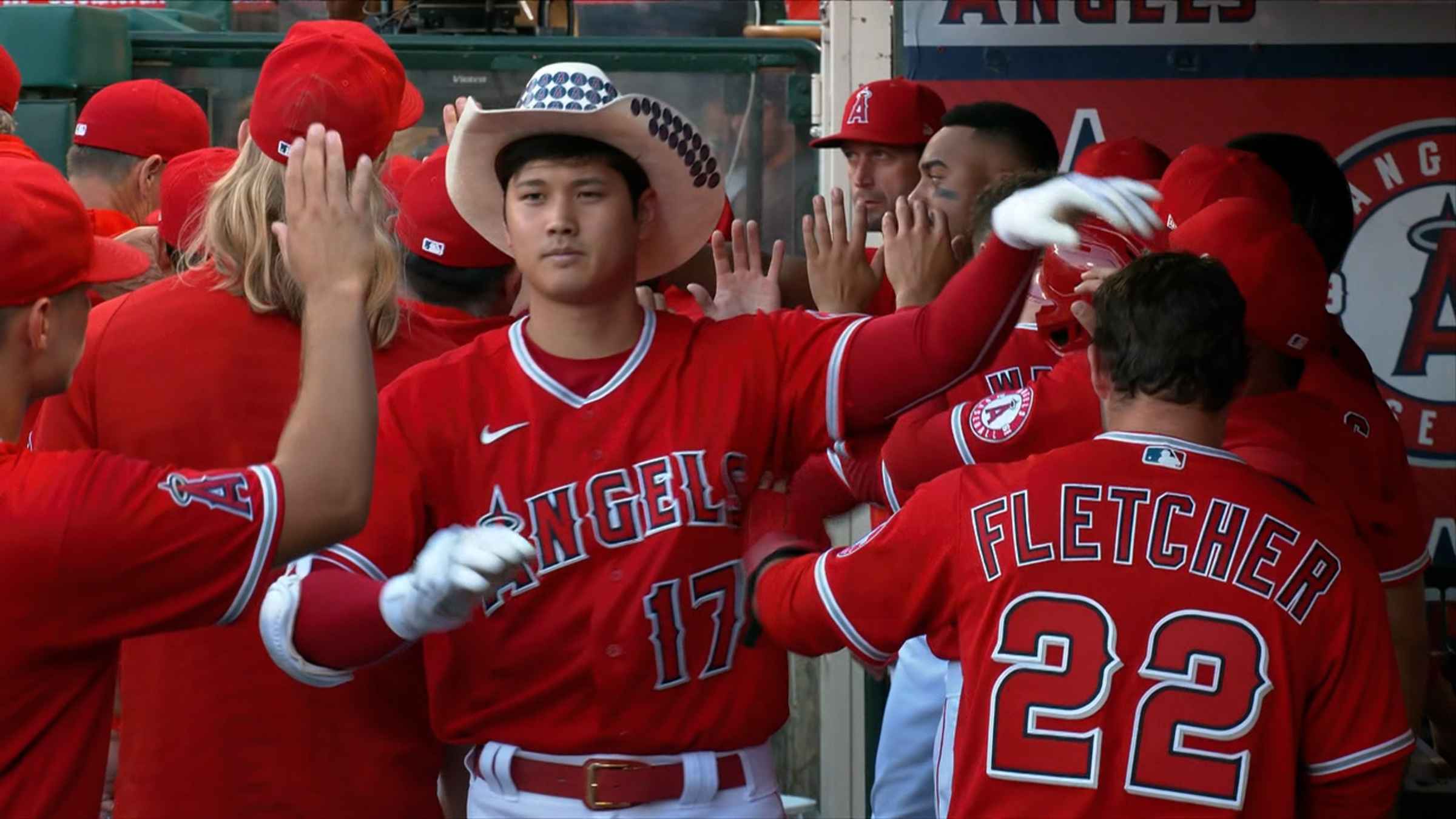 A's drop 6-0 series finale to Angels as Trout and Ohtani homer