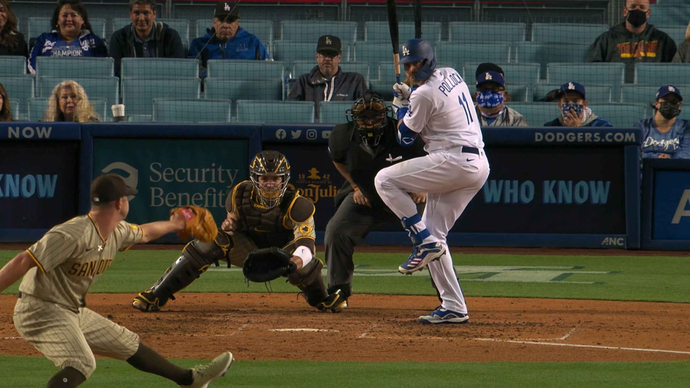 AJ Pollock's solo home run, 04/30/2021