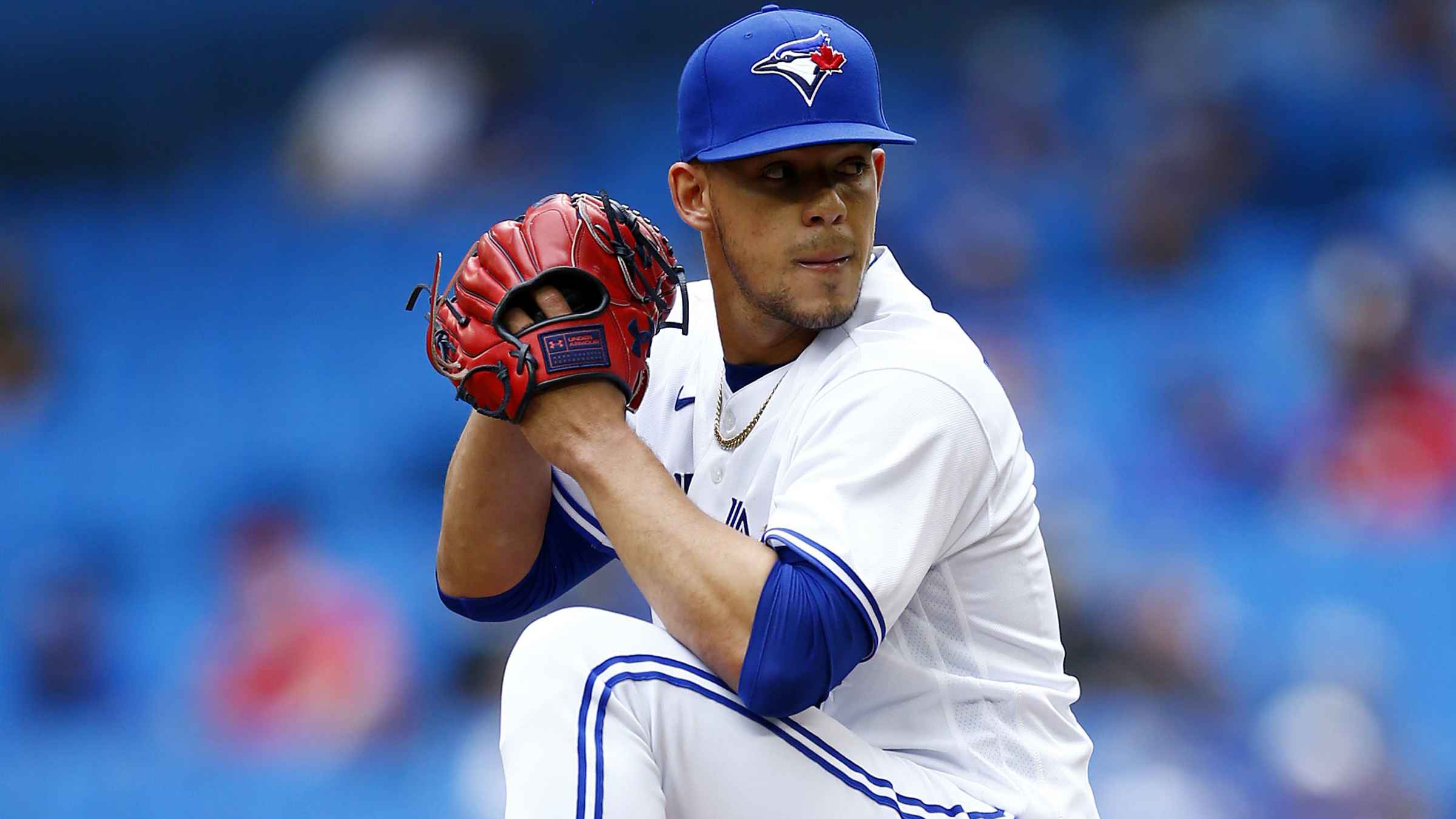 Timely hitting, solid pitching from Jose Berrios and defence add up to  another Blue Jays victory