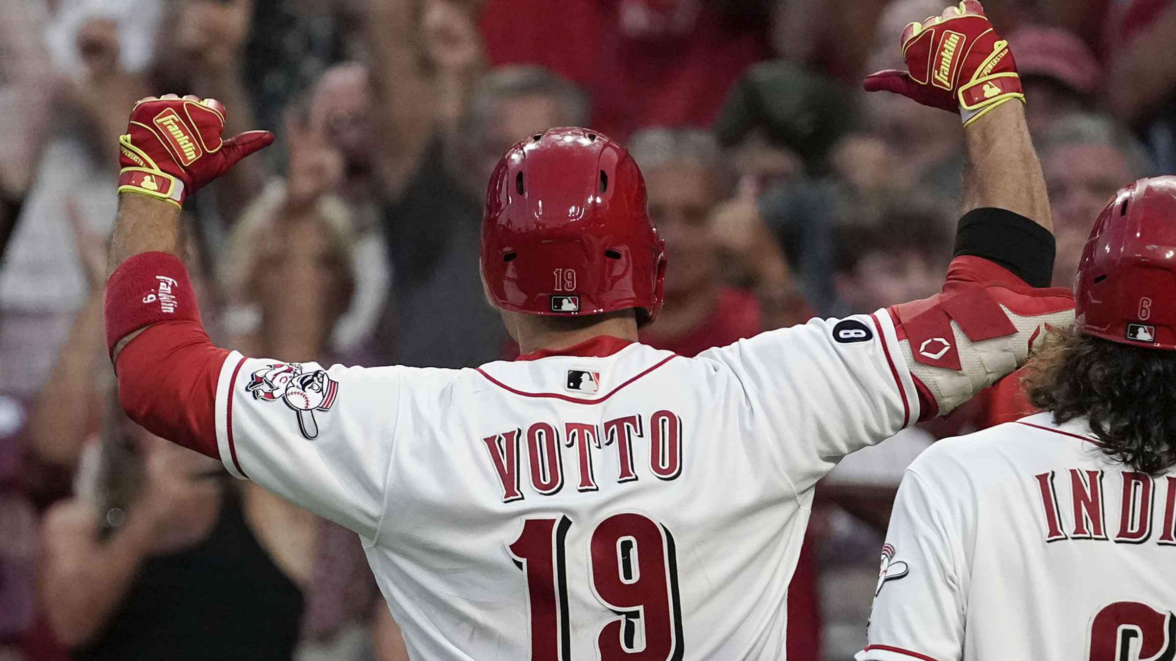 Joey Votto has moved in with Jonathan India and his girlfriend : r