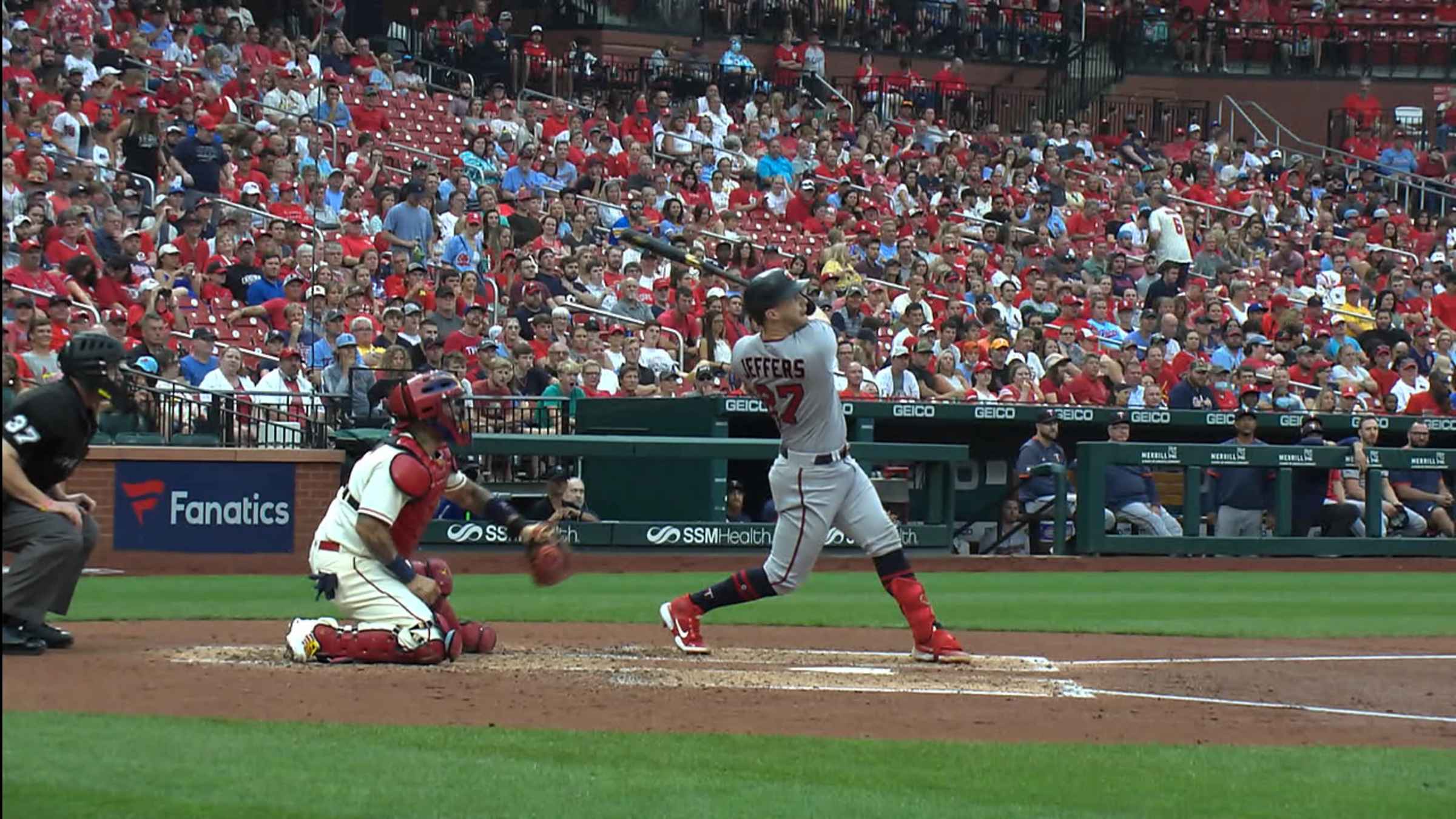 Ryan Jeffers' two-run home run, 03/31/2022