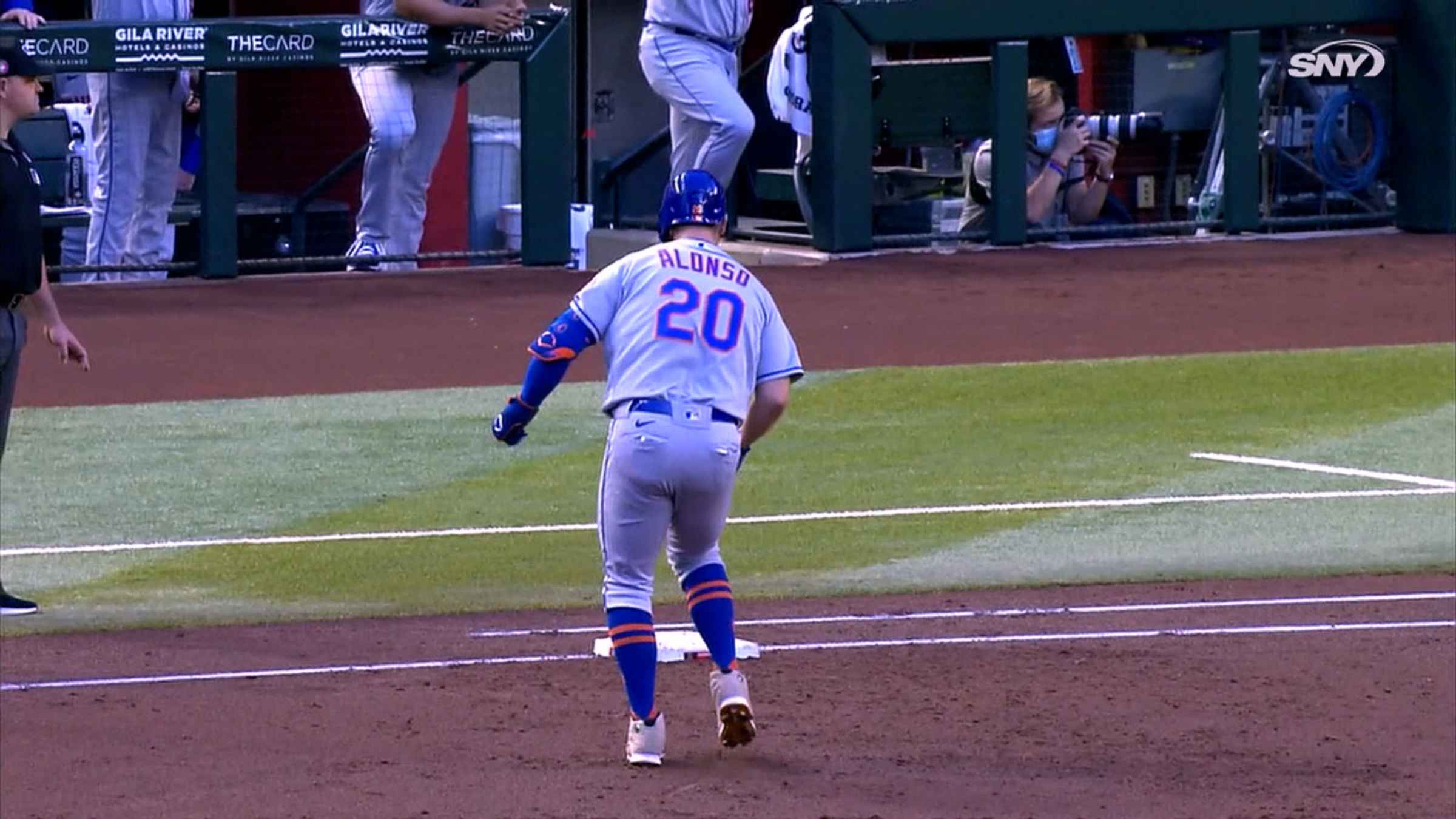 Pete Alonso's two-run single, 05/31/2021