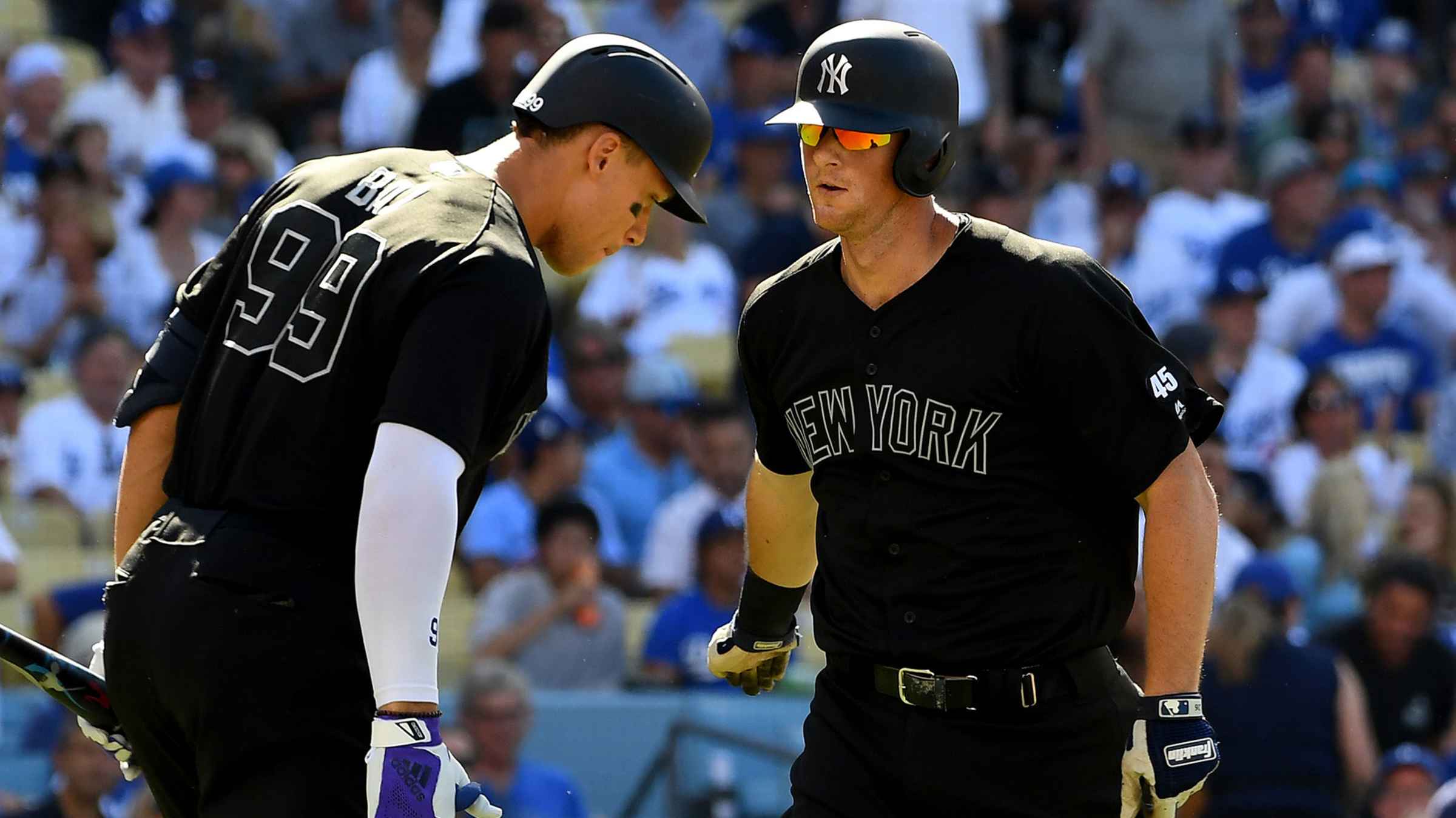 MLB Gameday Yankees 5 Dodgers 1 Final Score 08 25 2019