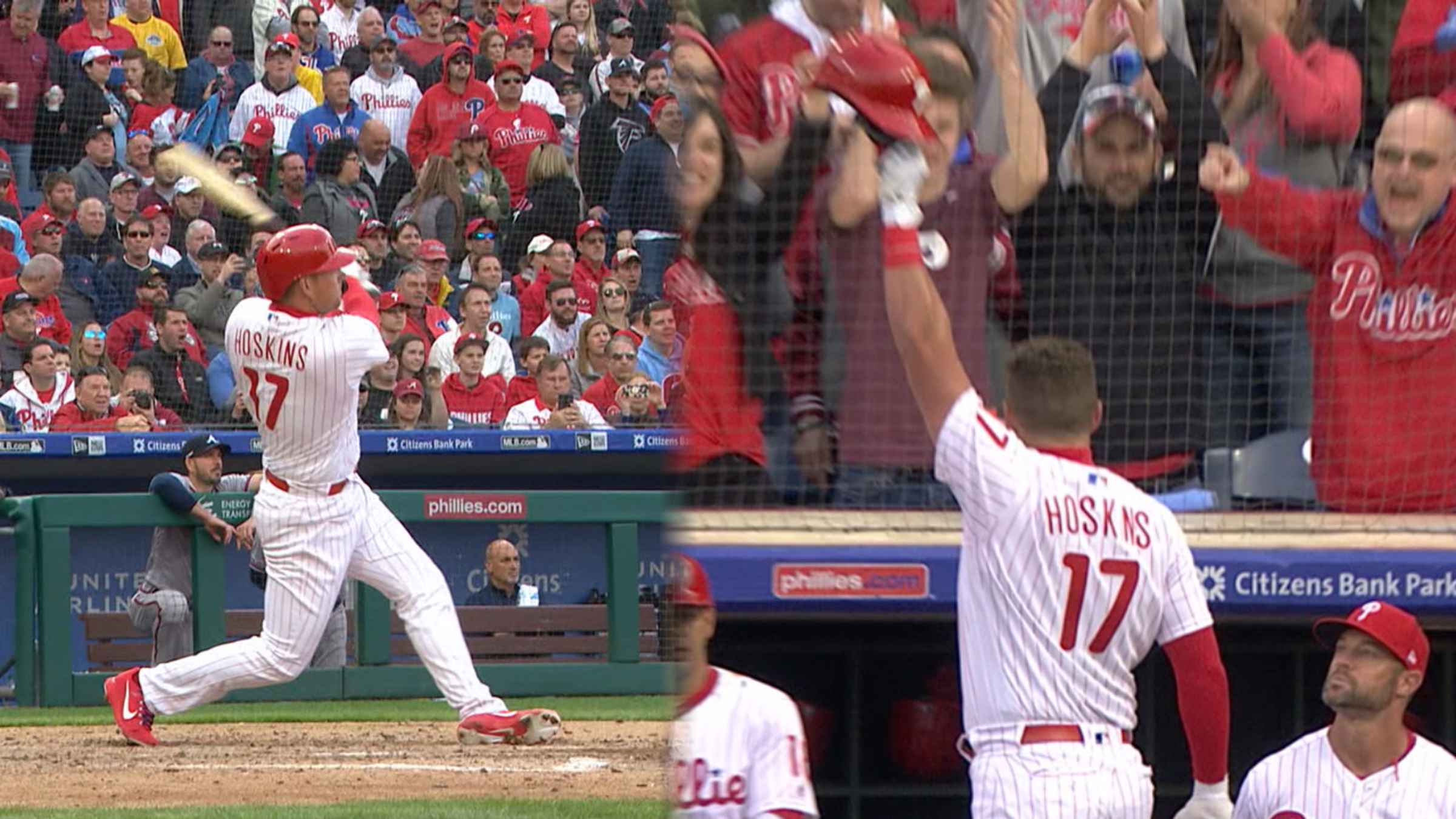 Rhys Hoskins Celebrates Homer With 2019's Slowest Jog In Baseball