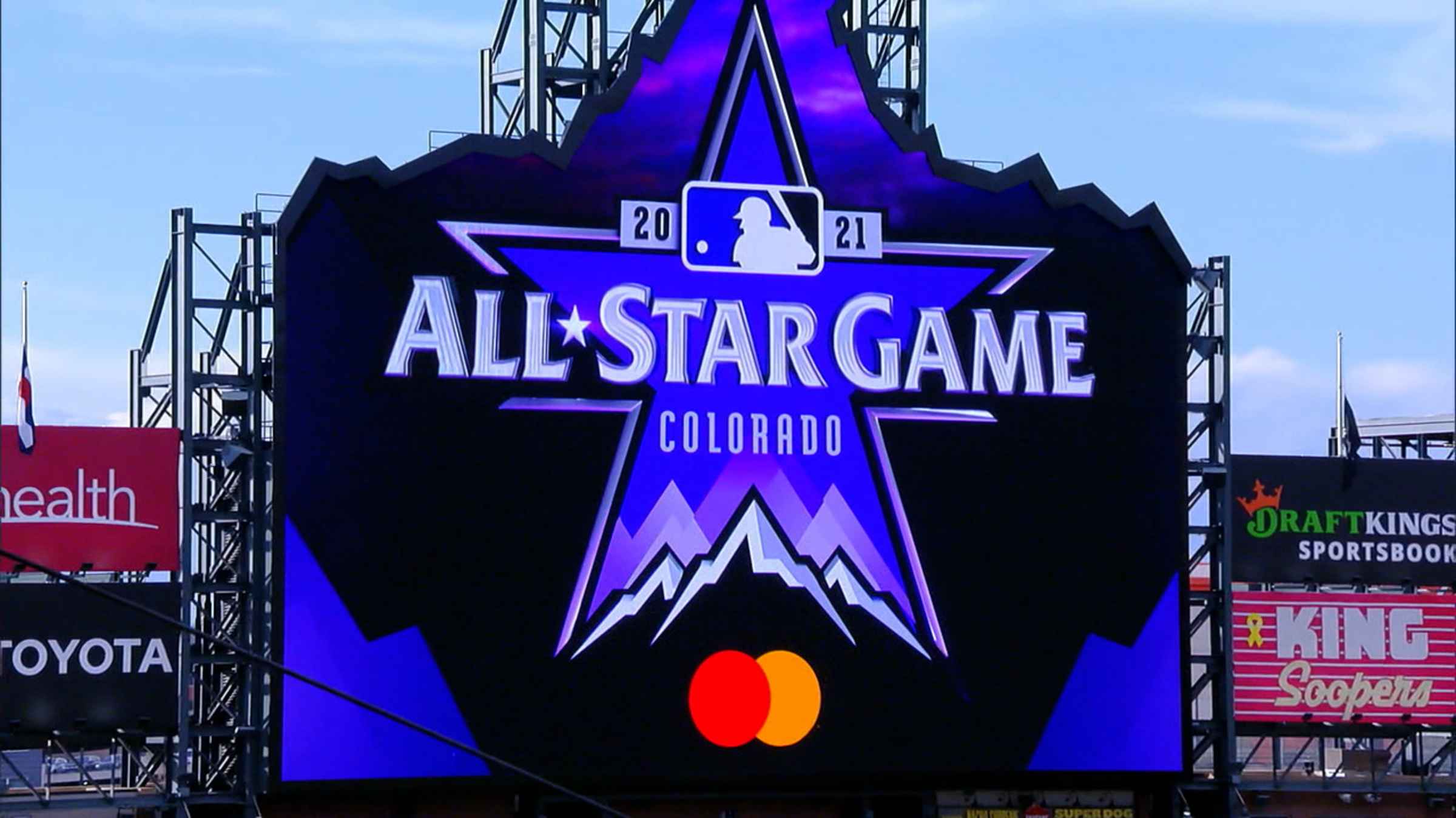 Official 2021 All-Star Game logo presented by MLB
