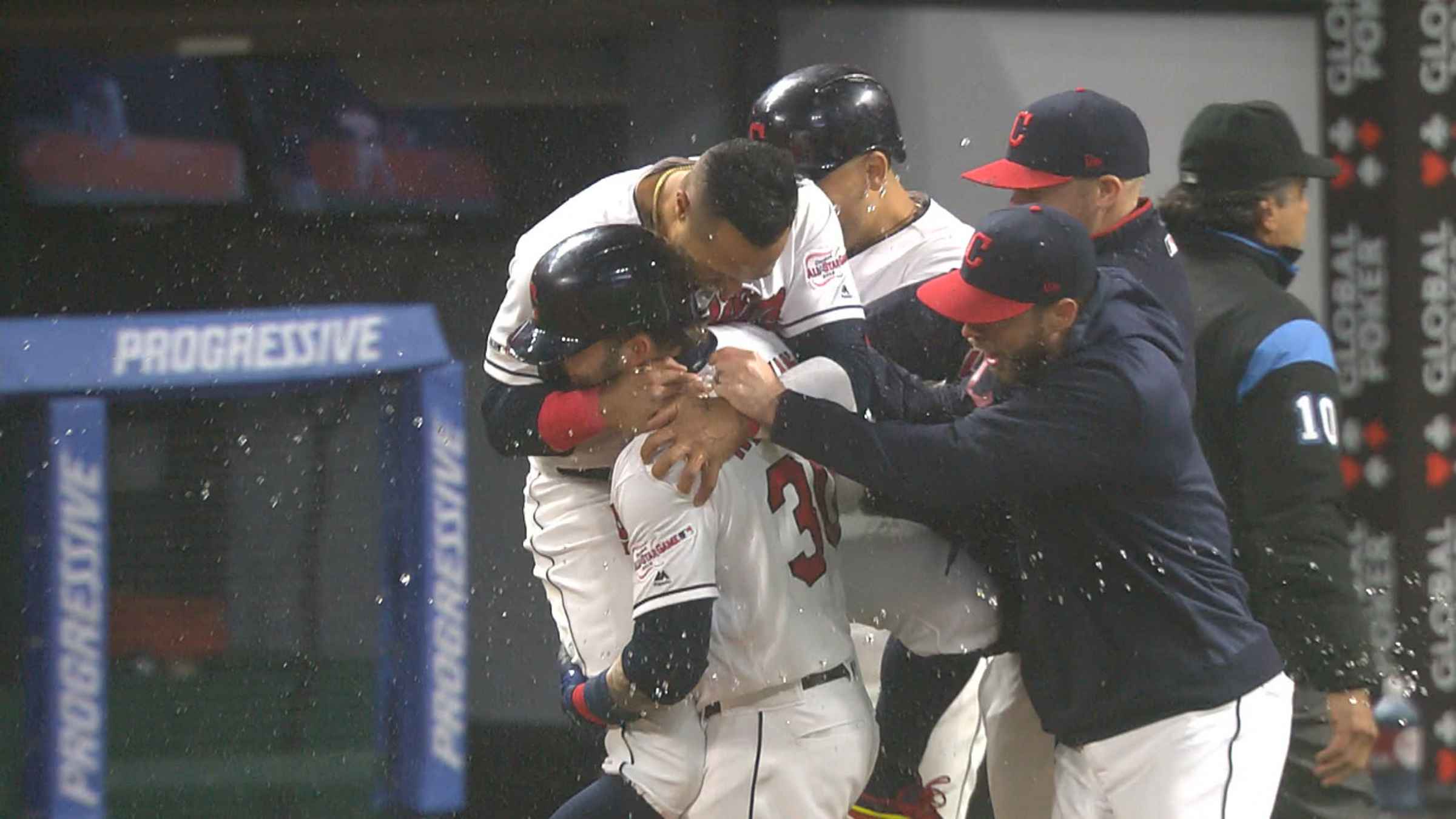 Tyler Naquin hit a walk-off again yesterday in one of the