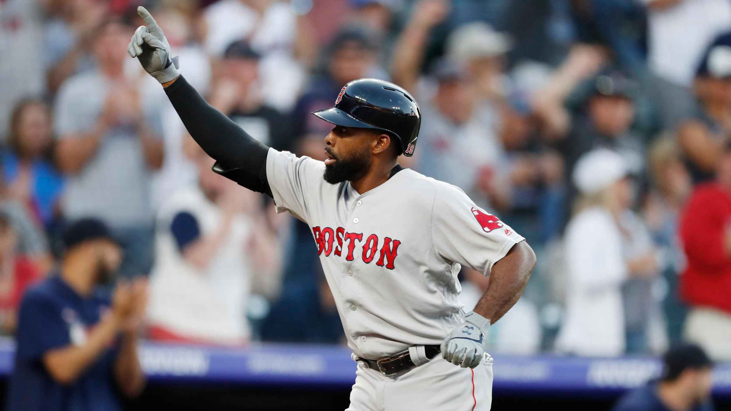 Jackie Bradley Jr.'s two-run homer, 04/30/2021