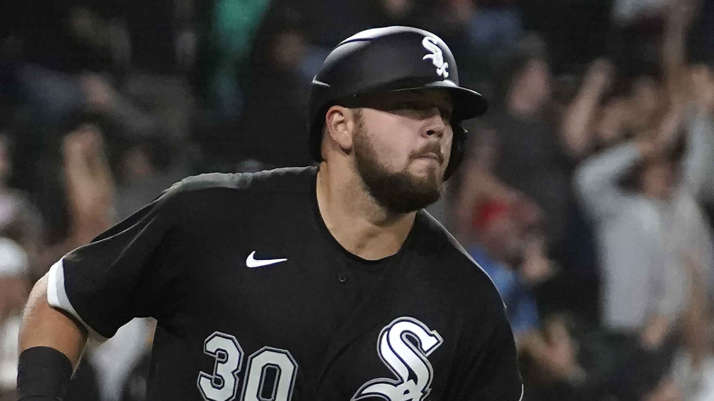 The Chicago White Sox got their first win of the spring and Jake Burger hit  another massive home run 