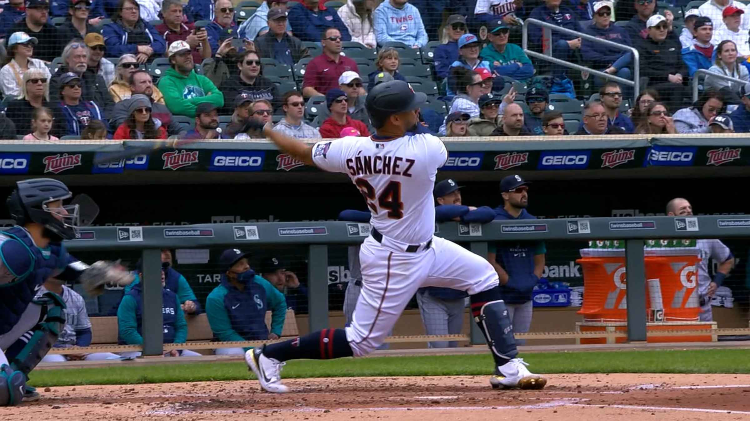 MLB HR Videos on X: Gary Sanchez - Minnesota Twins (1)   / X