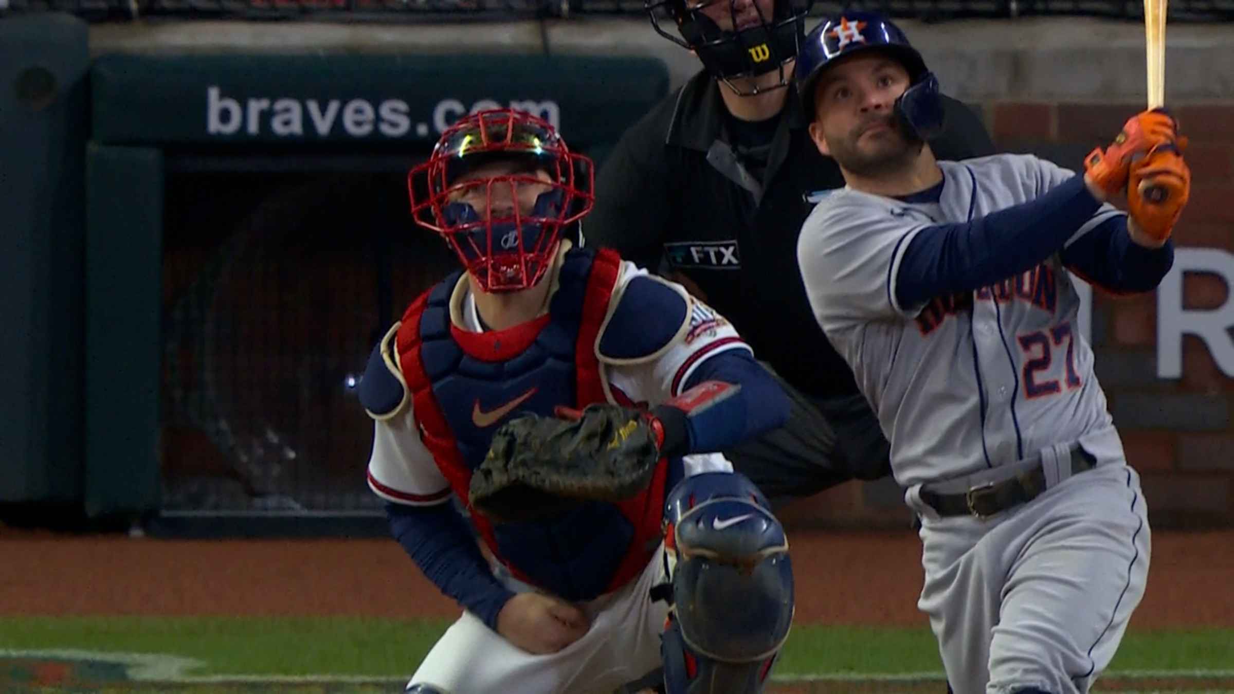 Jose Altuve's solo home run, 10/18/2023