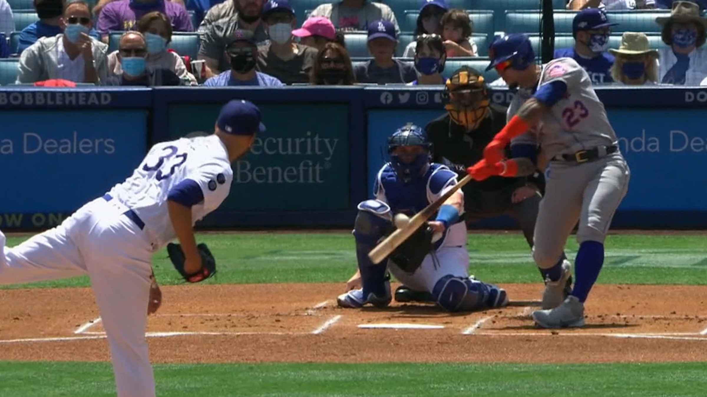 Javier Báez's RBI double, 08/14/2022