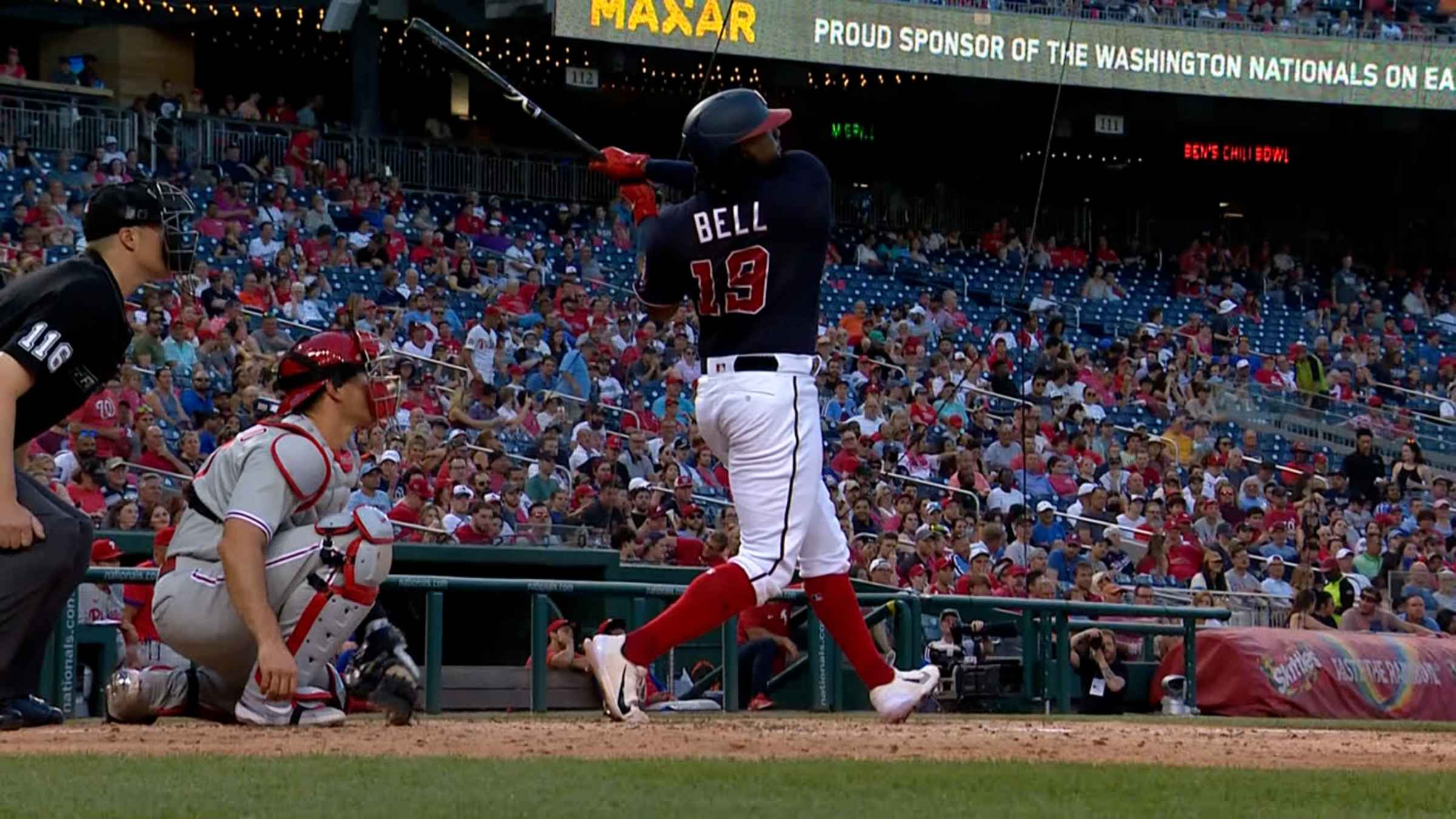 Josh Bell's two-run home run, 10/07/2022