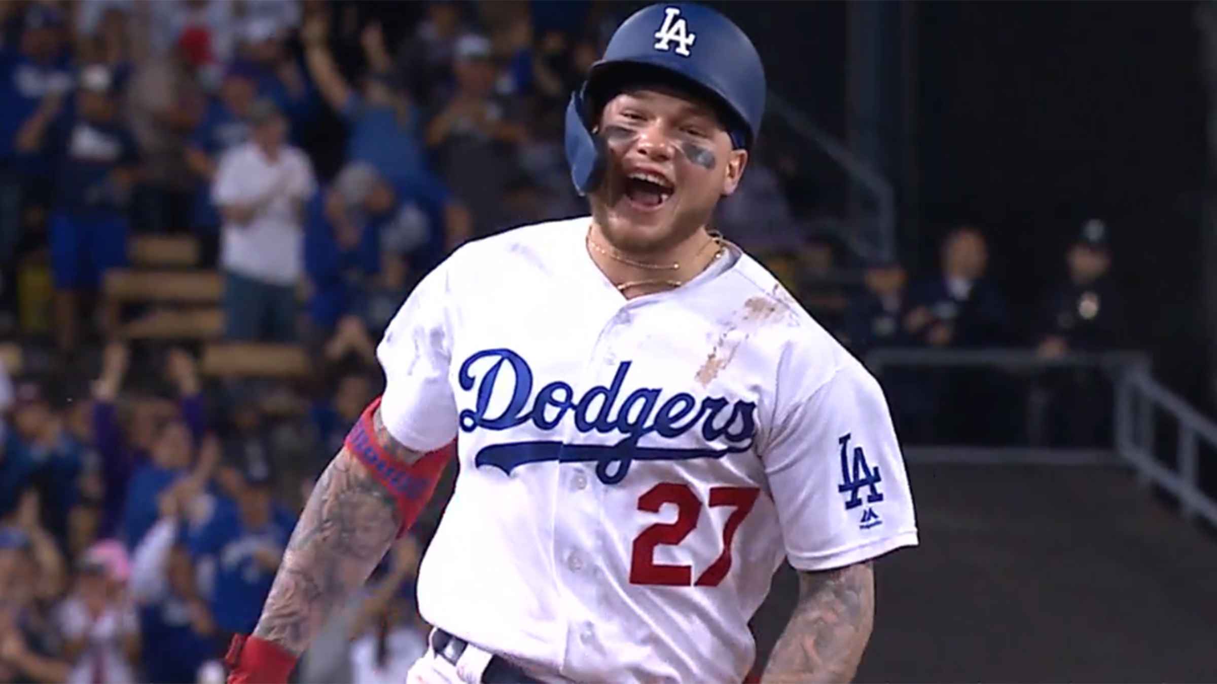 Verdugo's HR in 11th gives Dodgers 2nd straight walk-off win