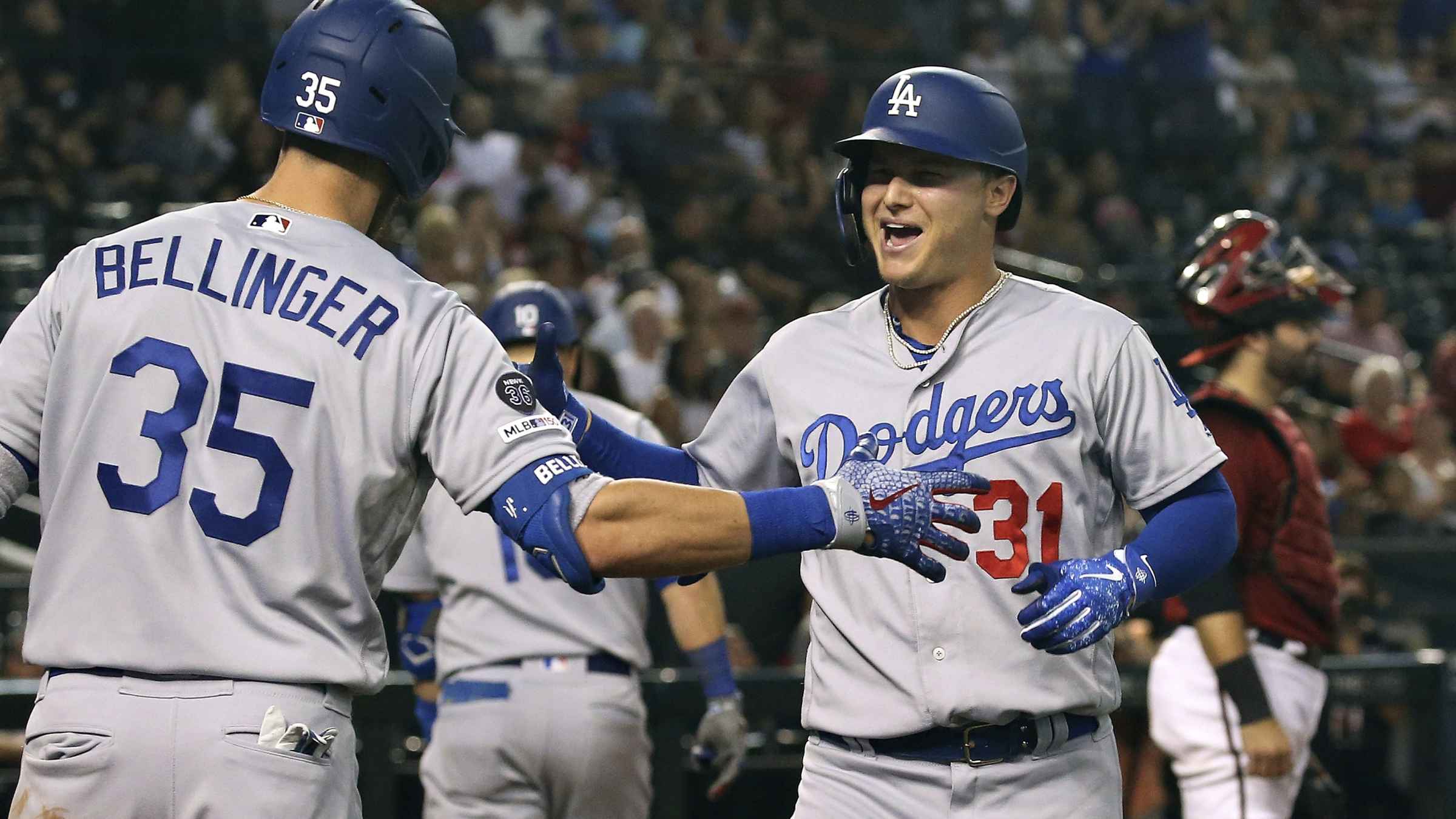 MLB scores: Dodgers clinch NL West title with 4-3 win over Rockies