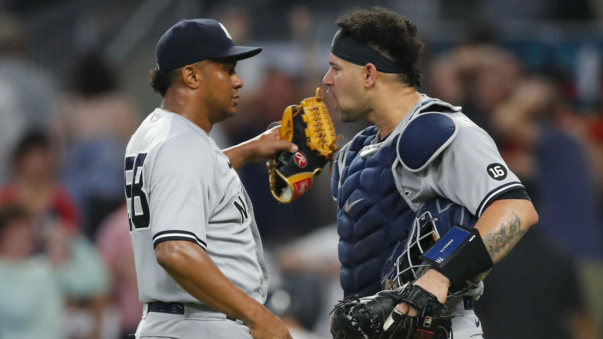 Peralta gets Freeman in wild 9th, 08/24/2021