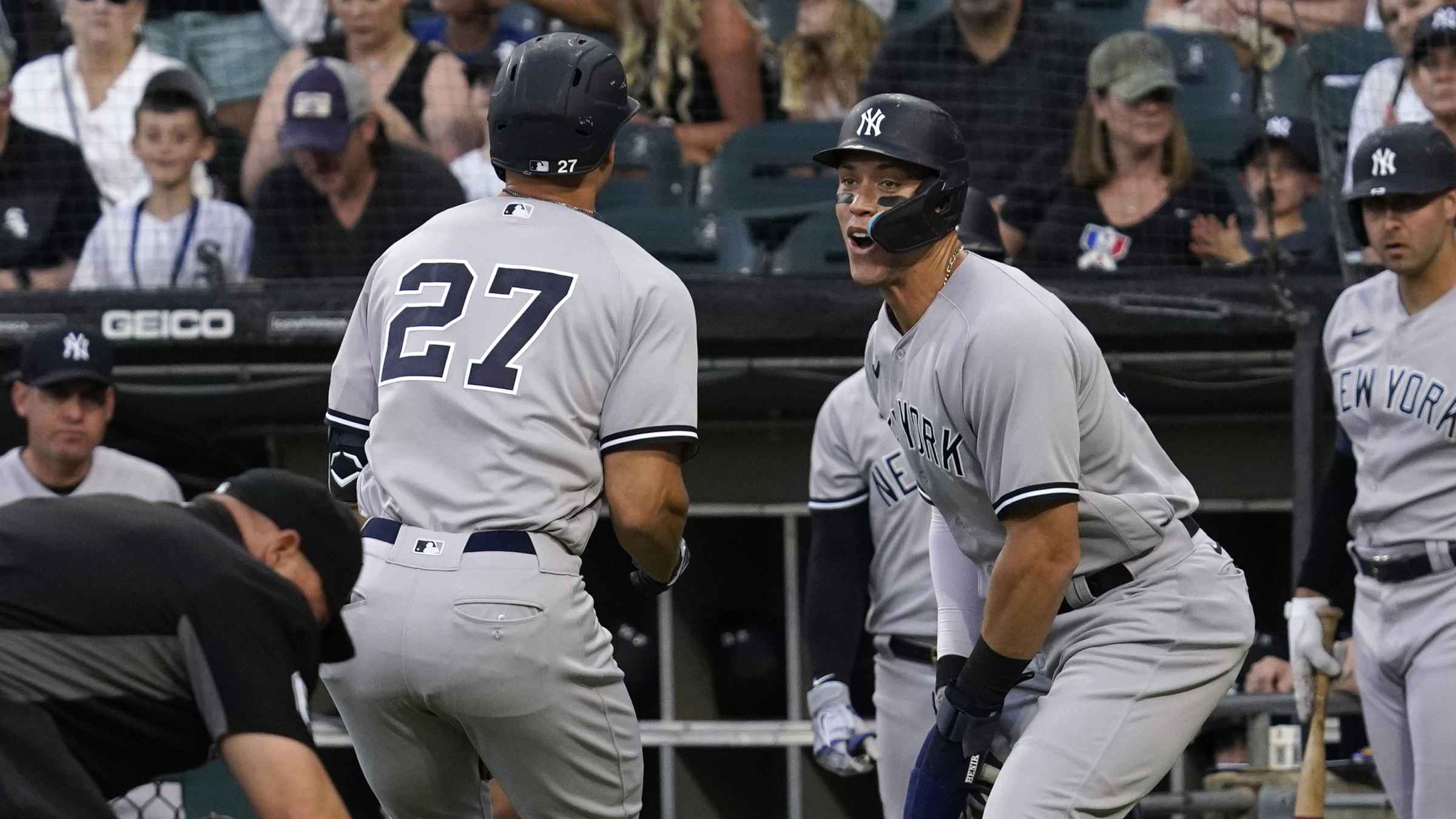 When Yankees' Josh Donaldson, Giancarlo Stanton will be off