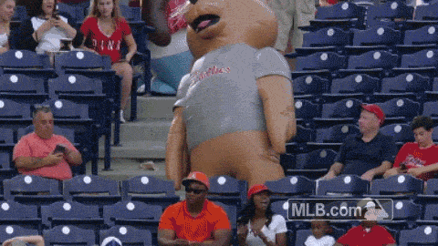 Inflatable Baseball Mascots 