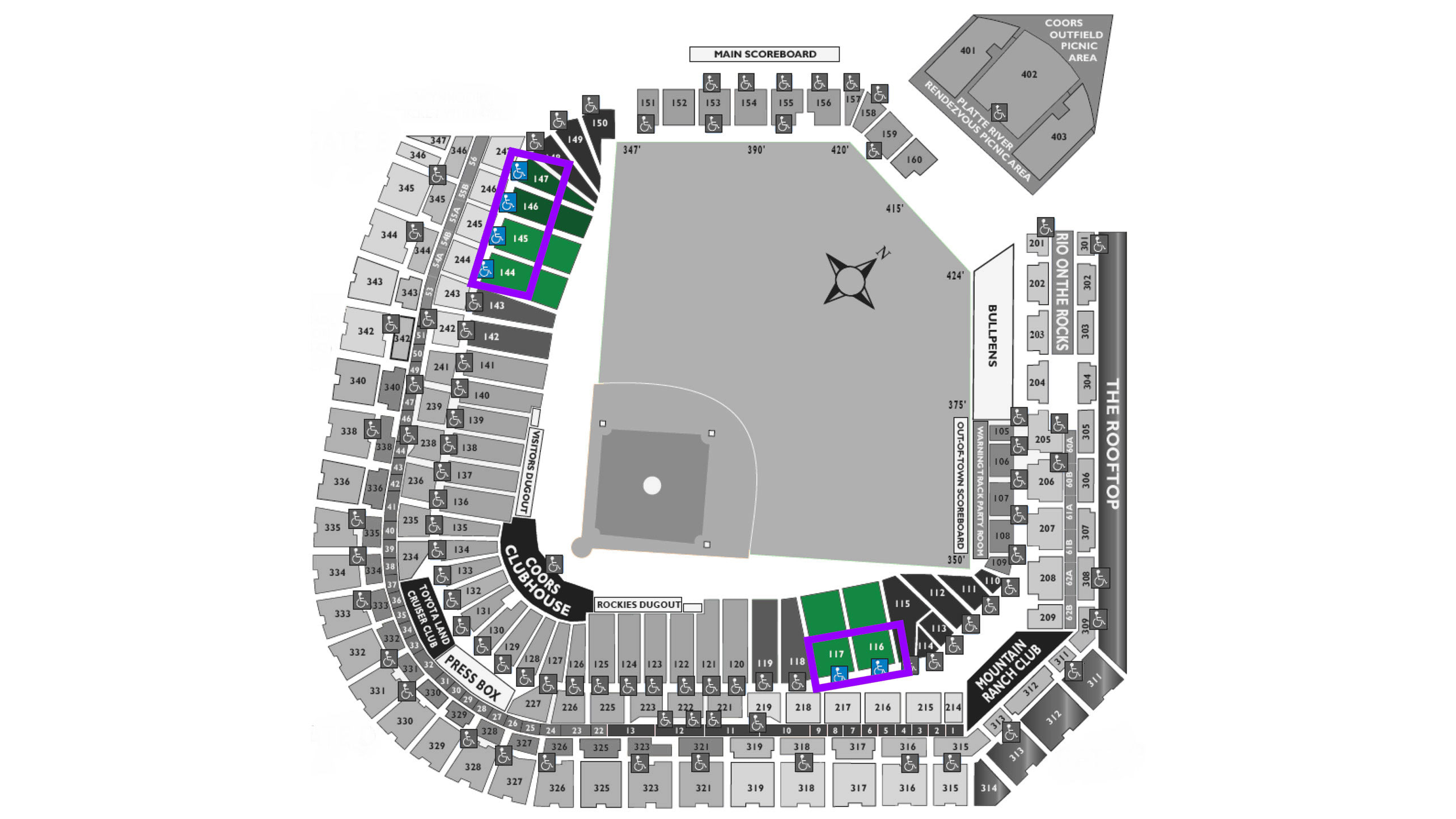 Silver Sluggers Group Tickets Colorado Rockies