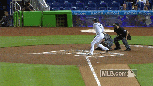 J.T. Realmuto broke the Marlins Park fish tank's protective glass
