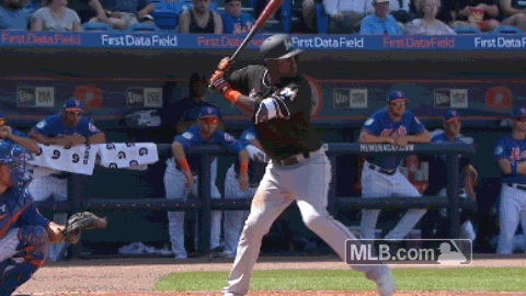Mets prospect Luis Guillorme caught a bat that flew into the dugout like it  was no big deal