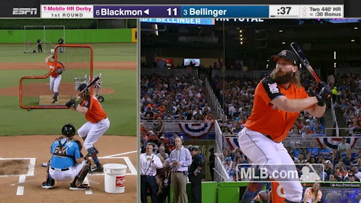 Relive the best home run from each contestant in Monday's T-Mobile