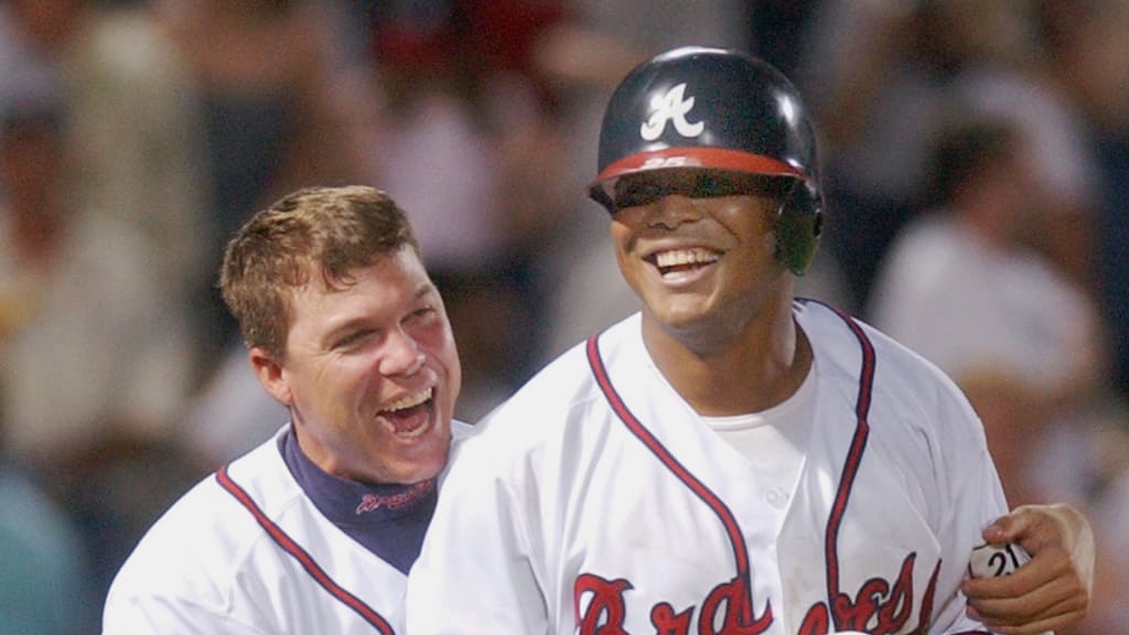 Chipper & Andruw  Atlanta braves, Atlanta braves world series