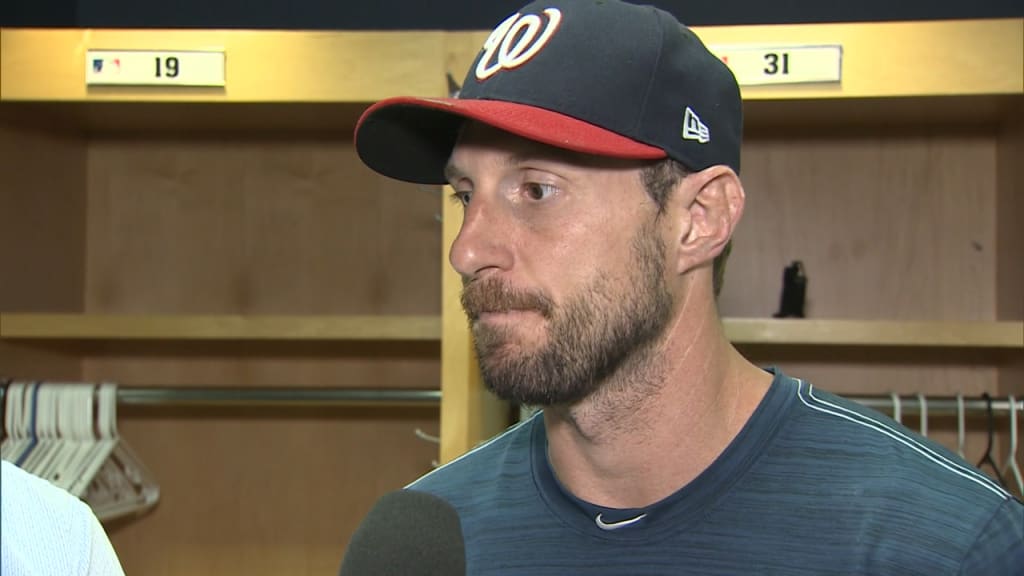 Scherzer on 1st start in return