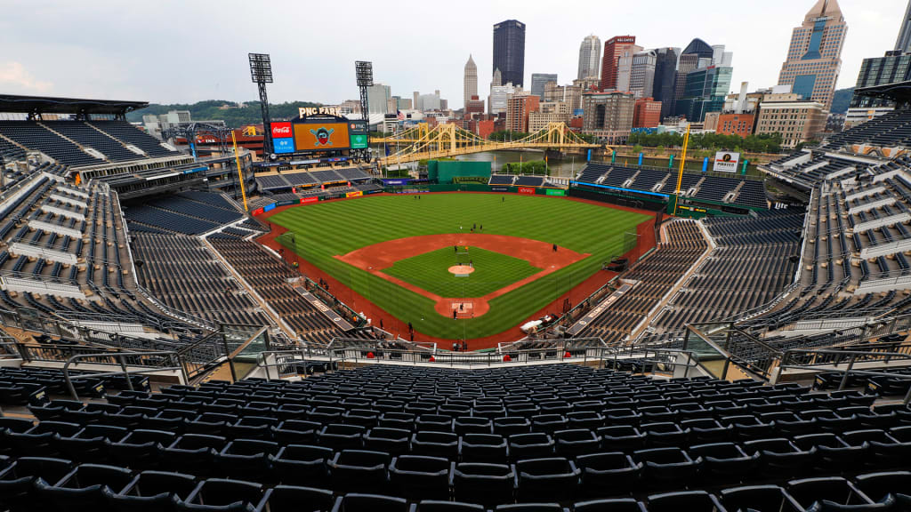 Fireworks at PNC Park after Pittsburgh Pirates Baseball game 4/30/2022 