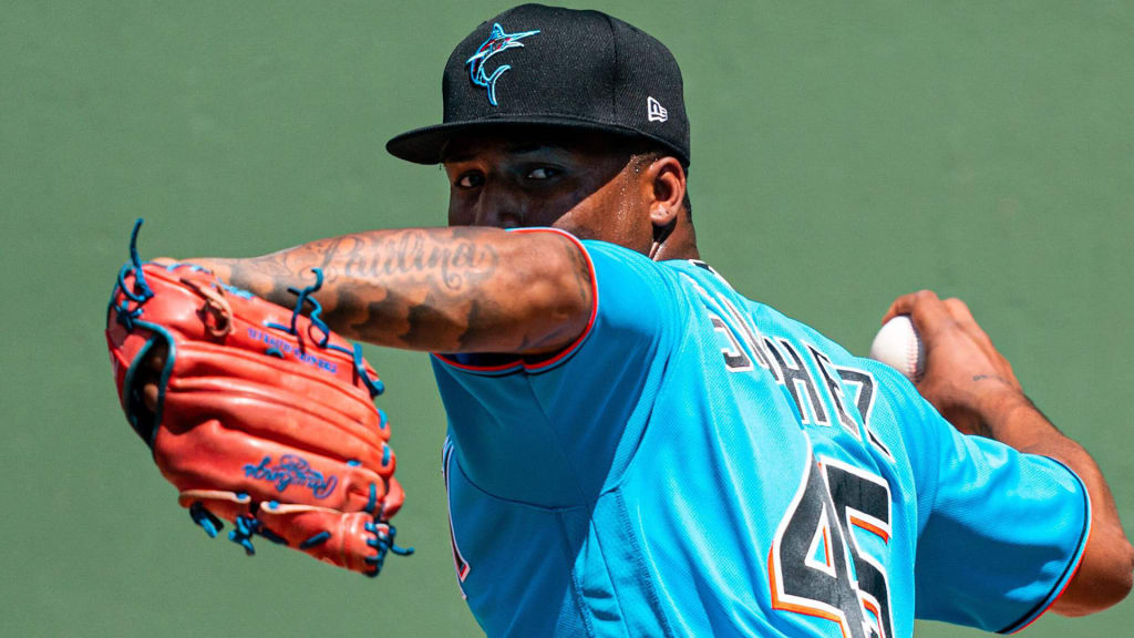 Marlins' Sixto Sanchez had inspiration in game against Cubs