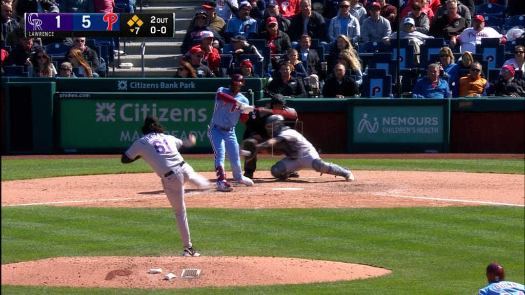 The Philadelphia Phillies Take a Four Game Series Sweep of the Colorado  Rockies with a 7-1 win at Citizens Bank Park on Thursday - Sports  Illustrated Inside The Phillies