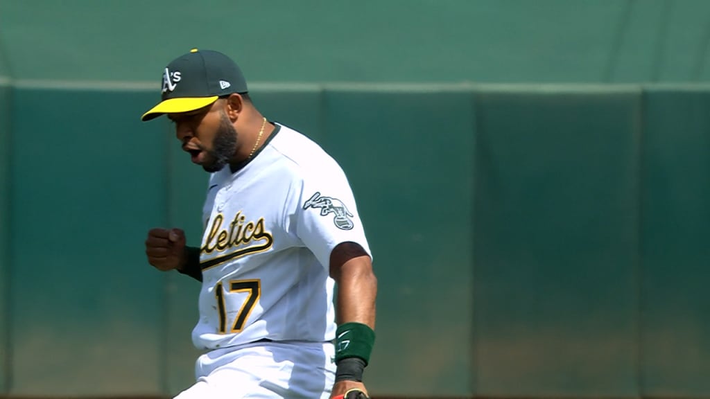 A's Matt Olson hits first spring home run after a slow start