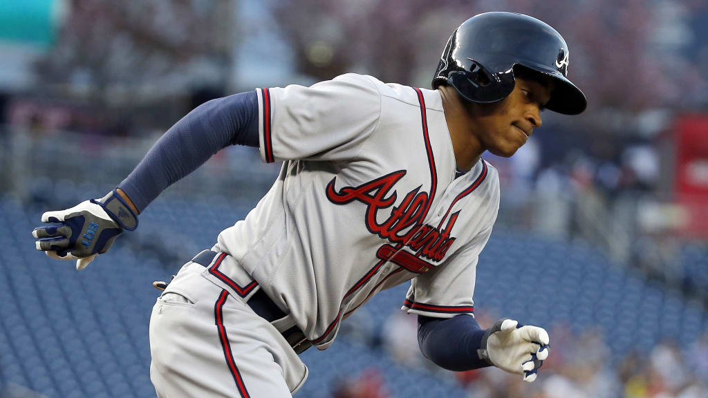 "For me to wear that number is going to be an honor," said Mallex Smith, who debuted Monday. (AP)