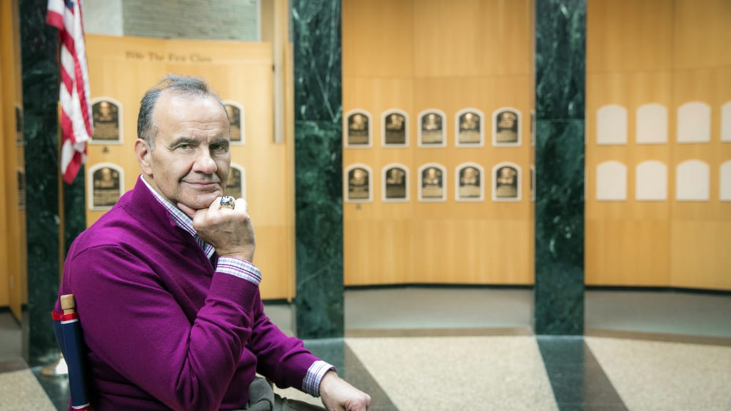 Joe Torre at the National Baseball Hall of Fame & Museum