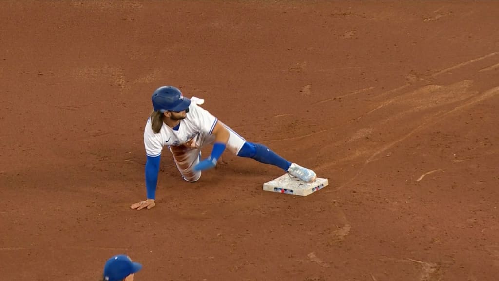 Bichette deemed safe on his steal
