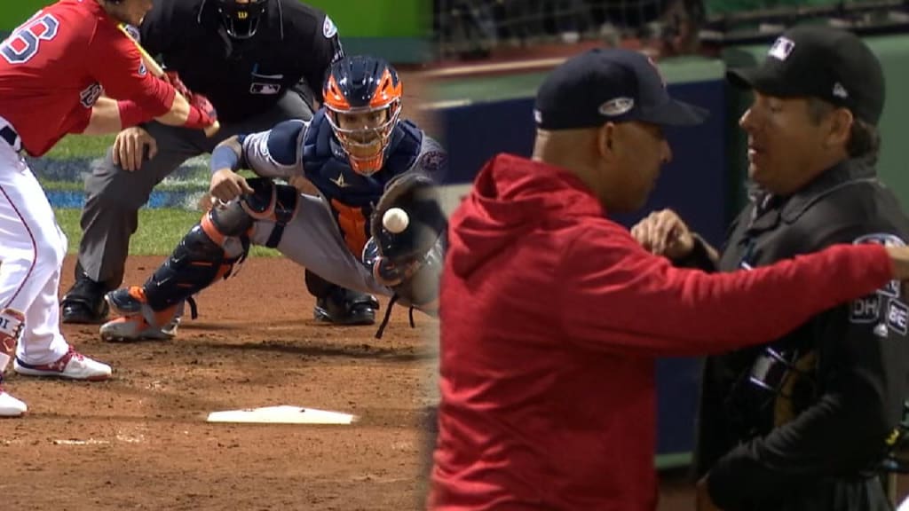 Verlander gets K, Cora ejected