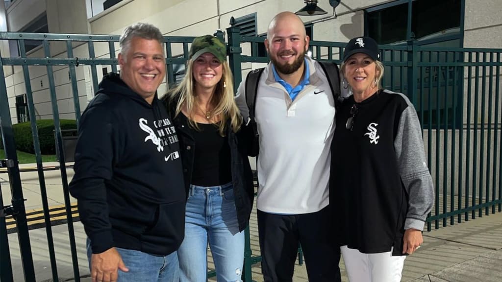 Jake Burger's mother, Shannon (right), has been a major influence on the White Sox rookie's life.