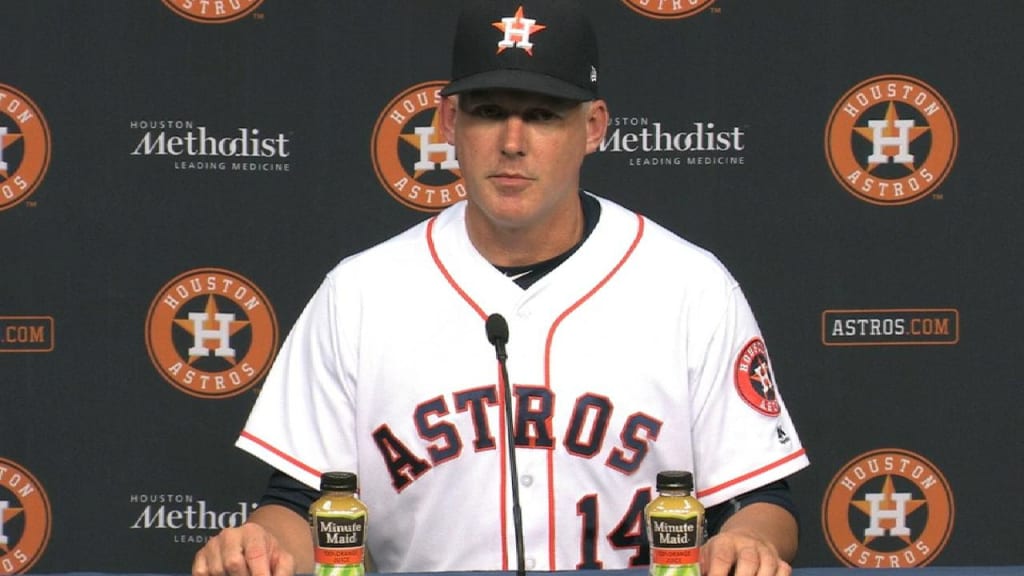 Hinch on loss to Twins
