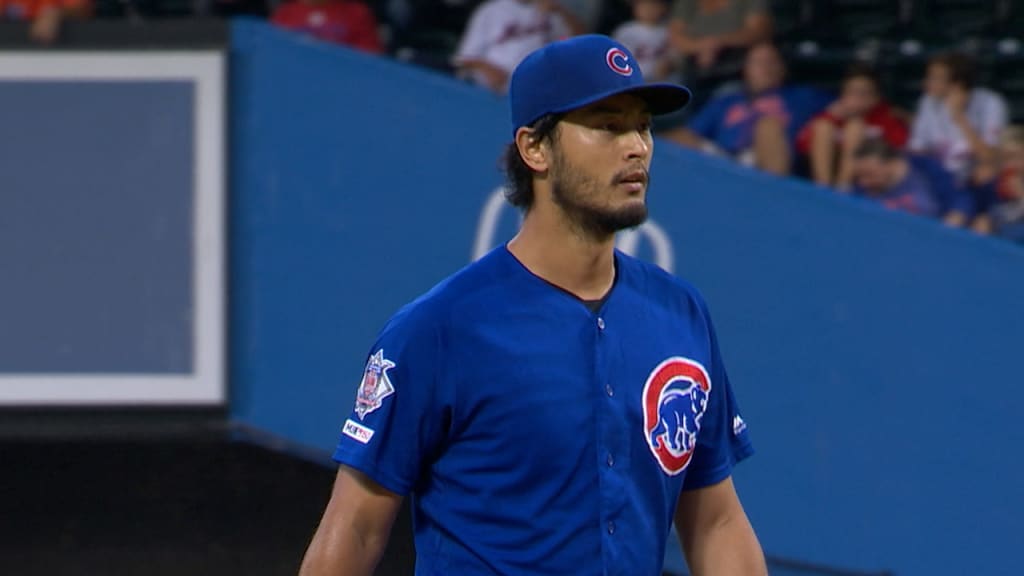 Yu Darvish. Not only good, but how about that hair? - Cubby-Blue
