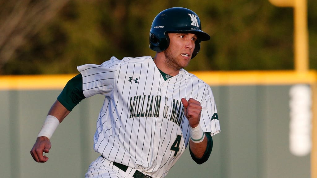 Cullen Large sports a rare skill set as switch-hitting middle infielder with power. (College of William & Mary)